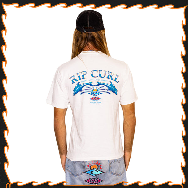 1994 Rip Curl Spellout Graphic Tee (M)