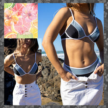 Load image into Gallery viewer, 1990&#39;s FINCH &quot;Two Toned&quot; Bikini Set (S)
