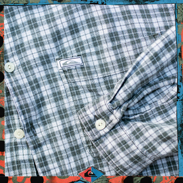 1990's Quiksilver Long Sleeve Flannel Overshirt (XL)
