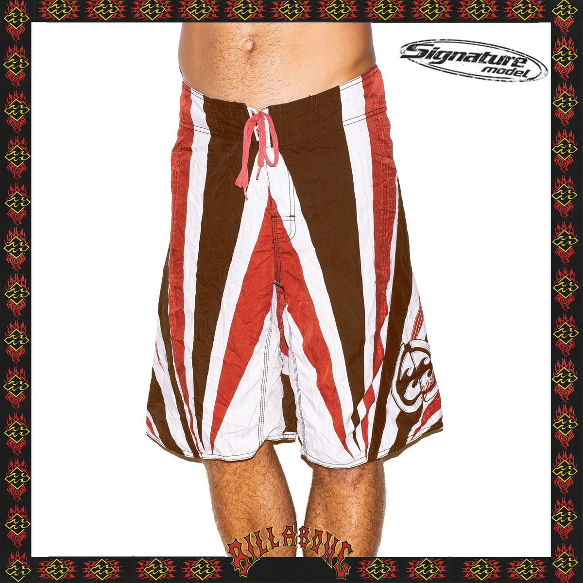 Y2K Billabong "Andy Irons - Samurai Signature Series" Boardies (28")