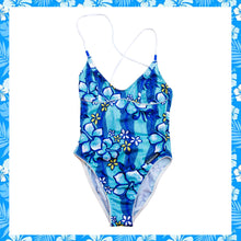 Load image into Gallery viewer, 1990&#39;s Voodoo Dolls Floral Swimsuit (S-M)
