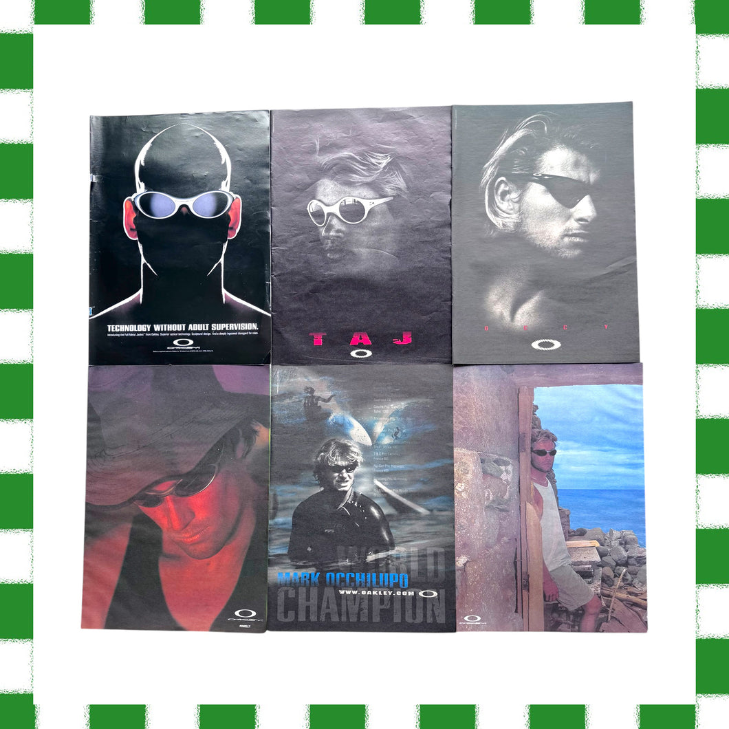 1990's Oakley Poster Bundle (A3)