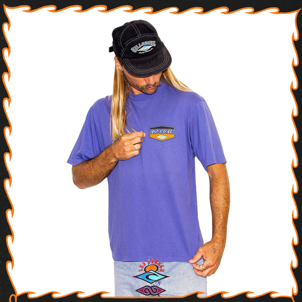 1990's Rip Curl Spellout Graphic Tee (L)