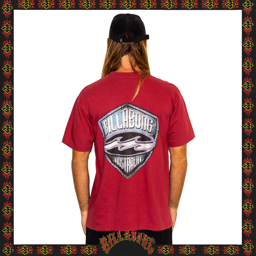 1990's Billabong Spellout Graphic Tee (L)