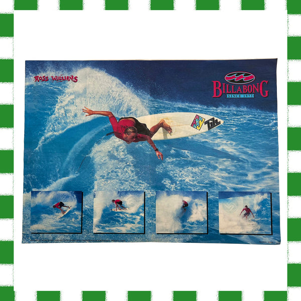 1990's Billabong Poster (A2)