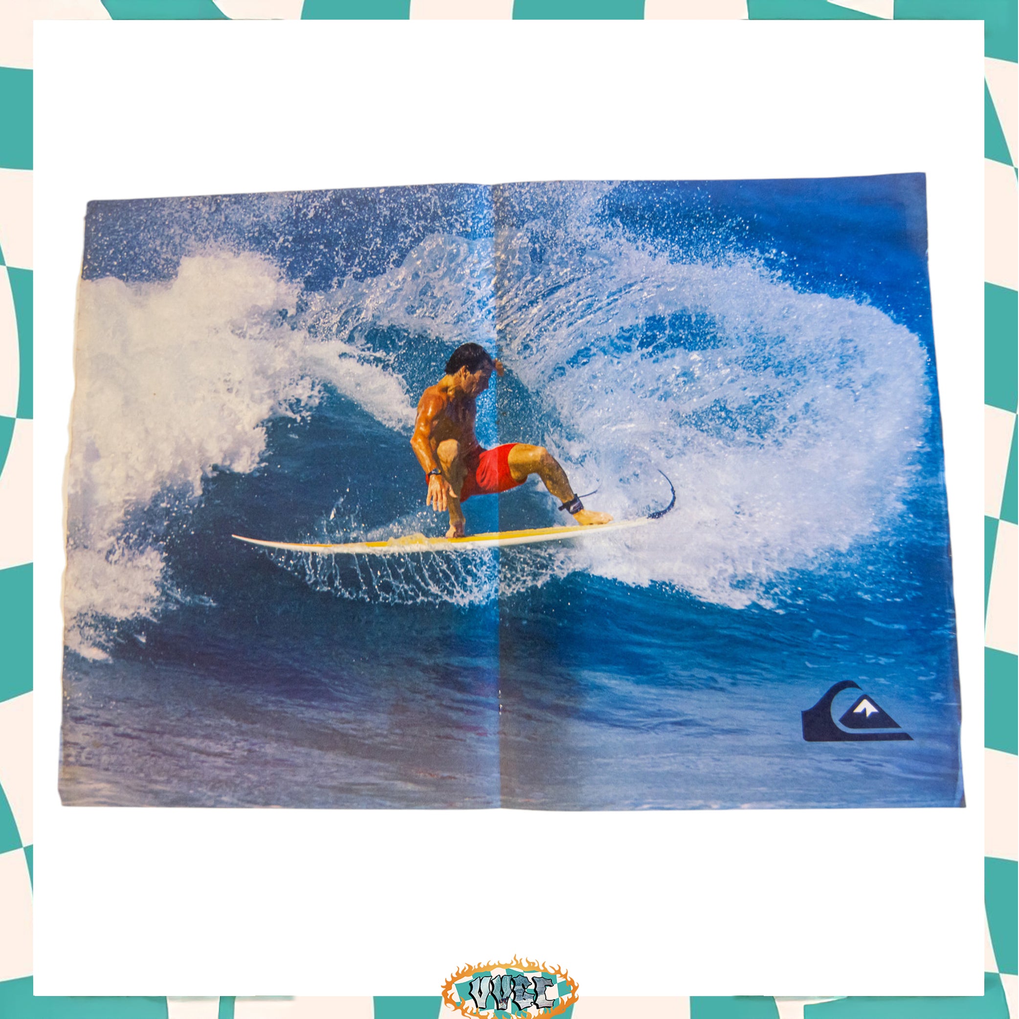 90's Quiksilver Poster