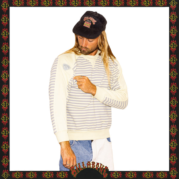 1980's Billabong Striped Sweatshirt (M)