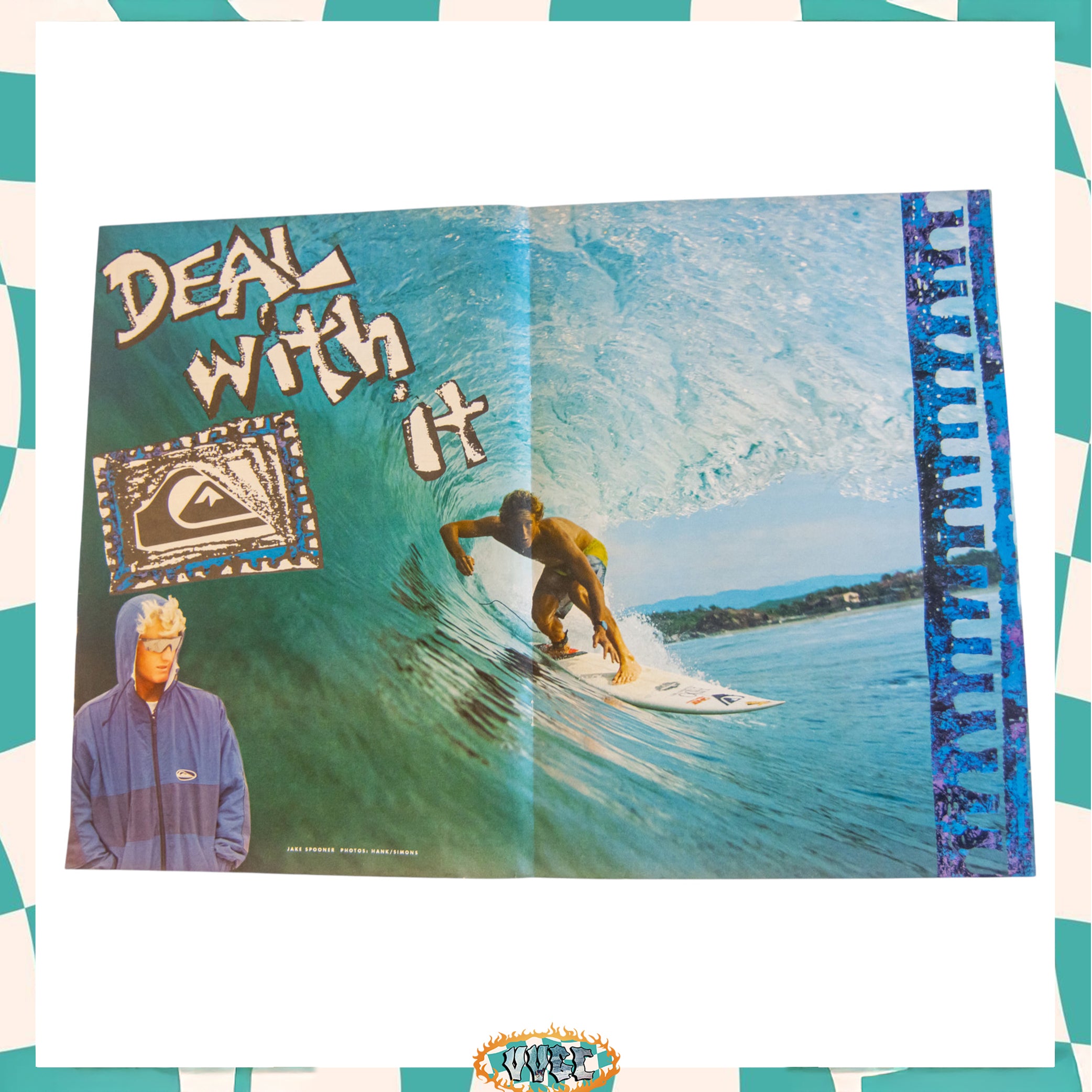 90's Quiksilver "Jake Spooner" Poster