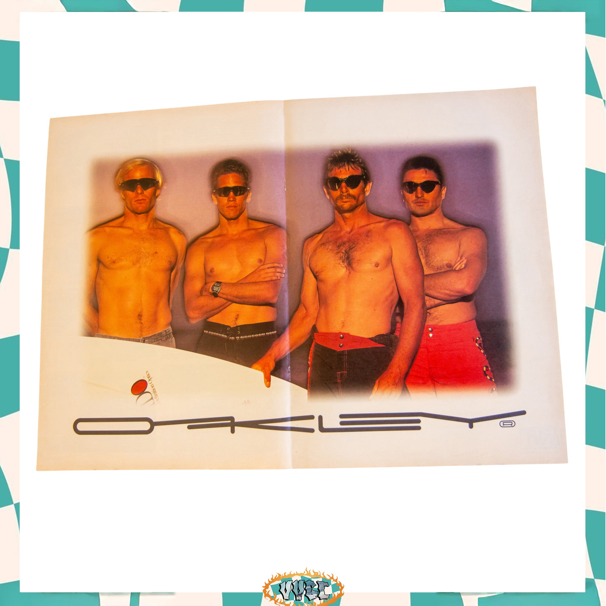90's Oakley Optics Poster