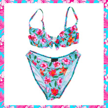 Load image into Gallery viewer, 1990&#39;s Brian Rochford Floral Bikini Set (S)
