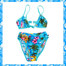 Load image into Gallery viewer, 1990&#39;s FINCH Floral Bikini Set (S)
