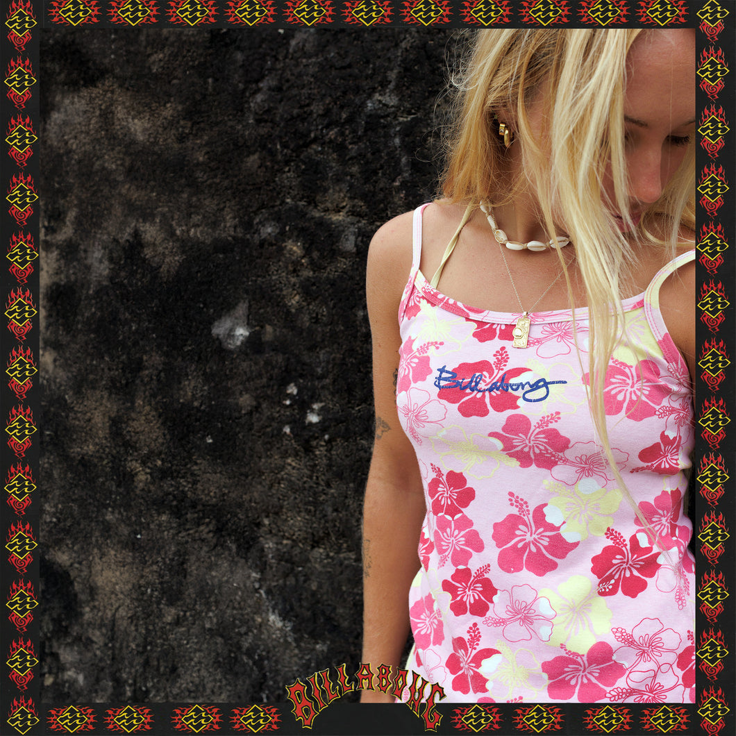 Y2K Billabong Floral Camisole (M)