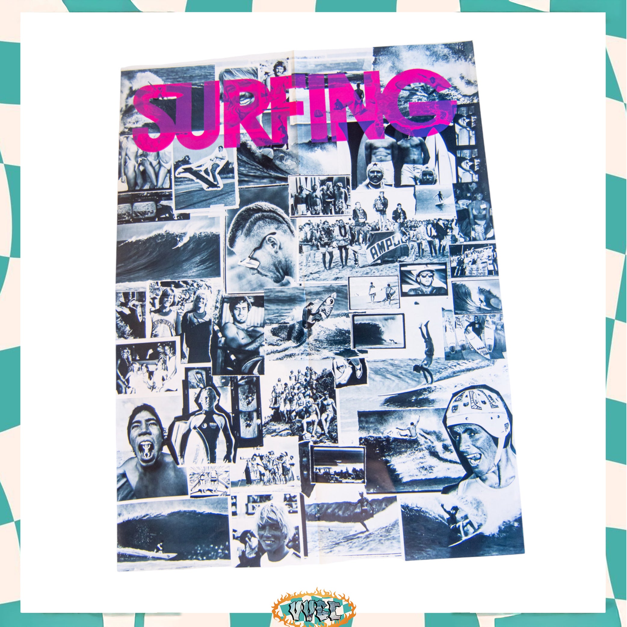 80's SURFING Poster