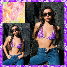 Load image into Gallery viewer, 1990&#39;s Wahine Floral Bikini Top (S)
