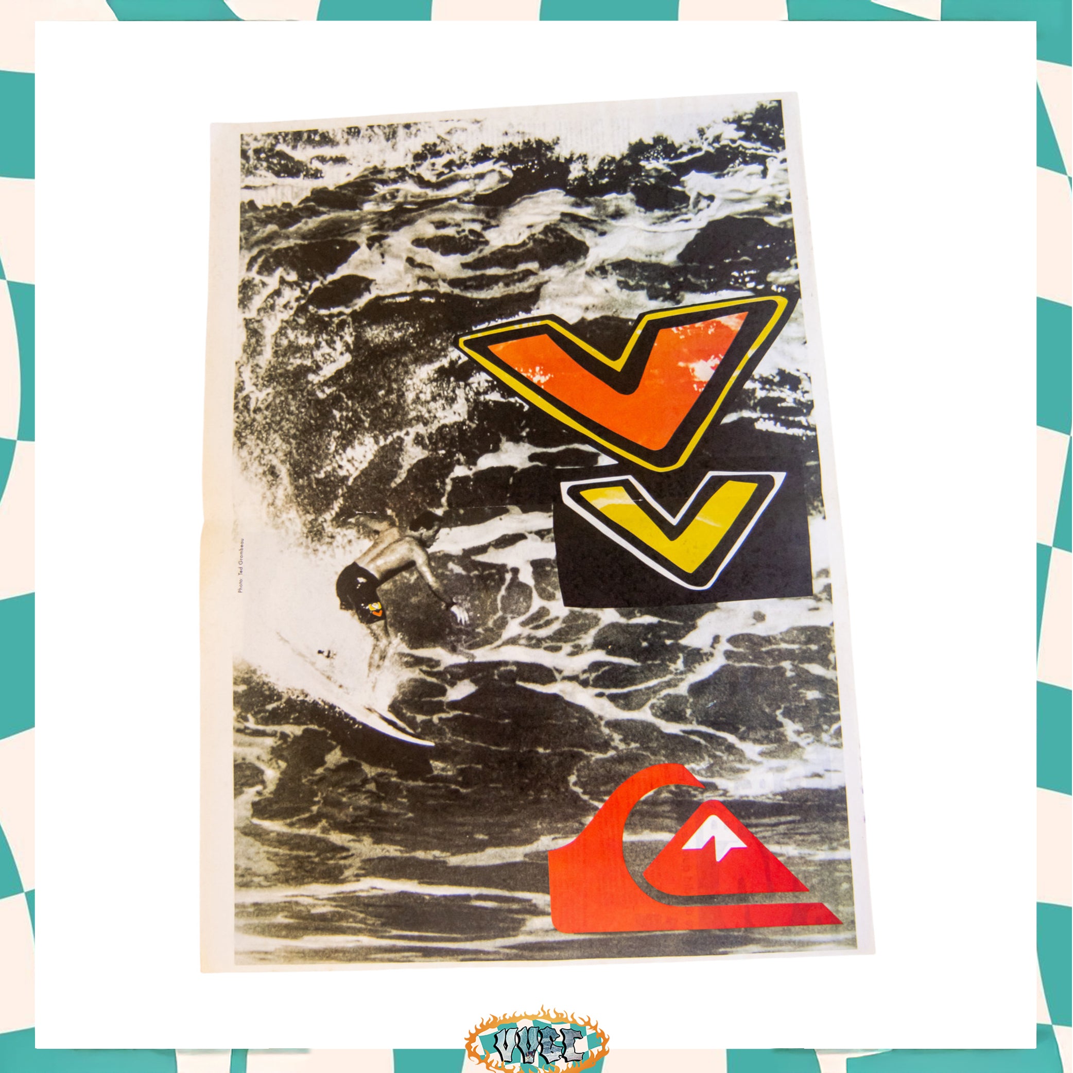 90's Quiksilver Poster