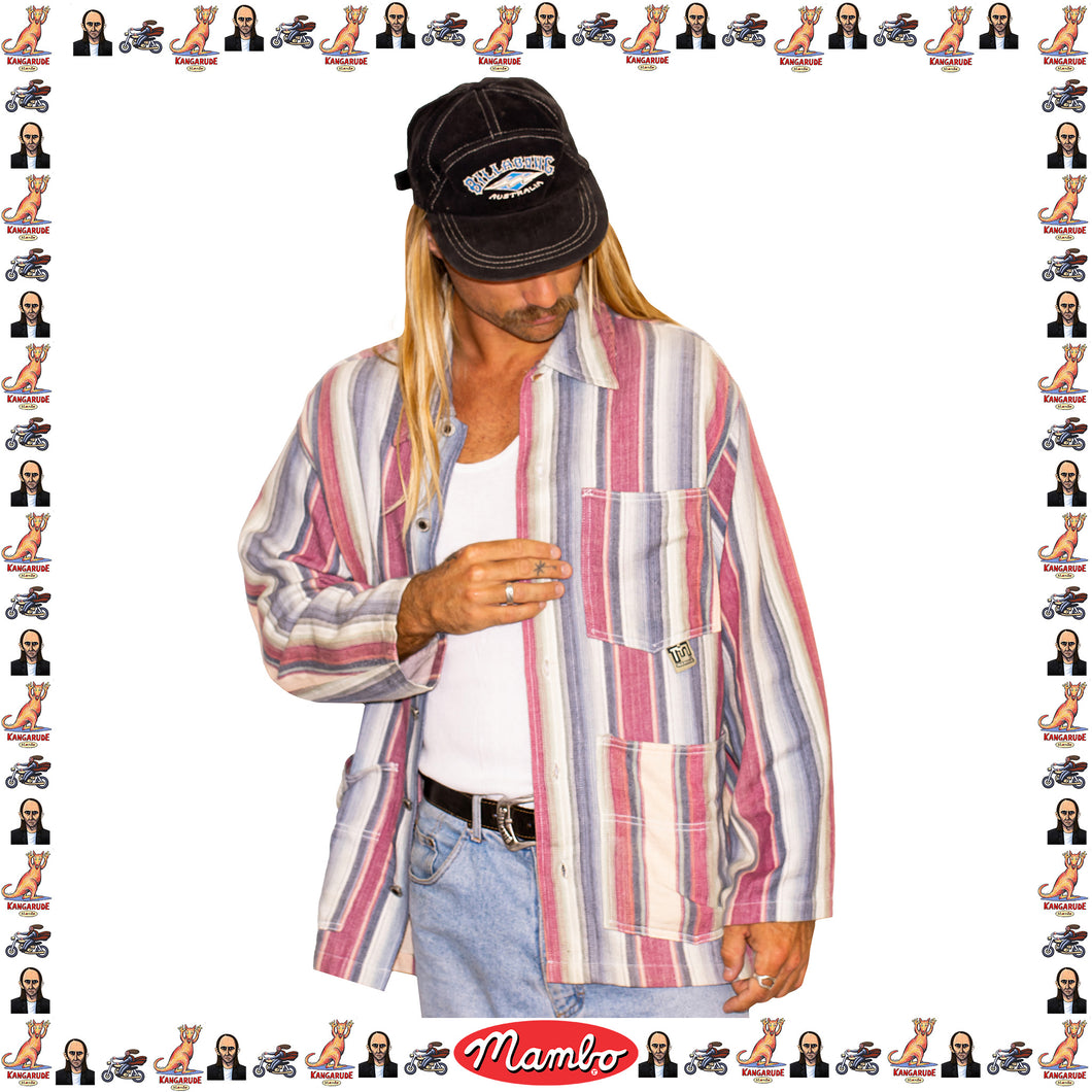 1990's Mambo Striped Jacket (XL)