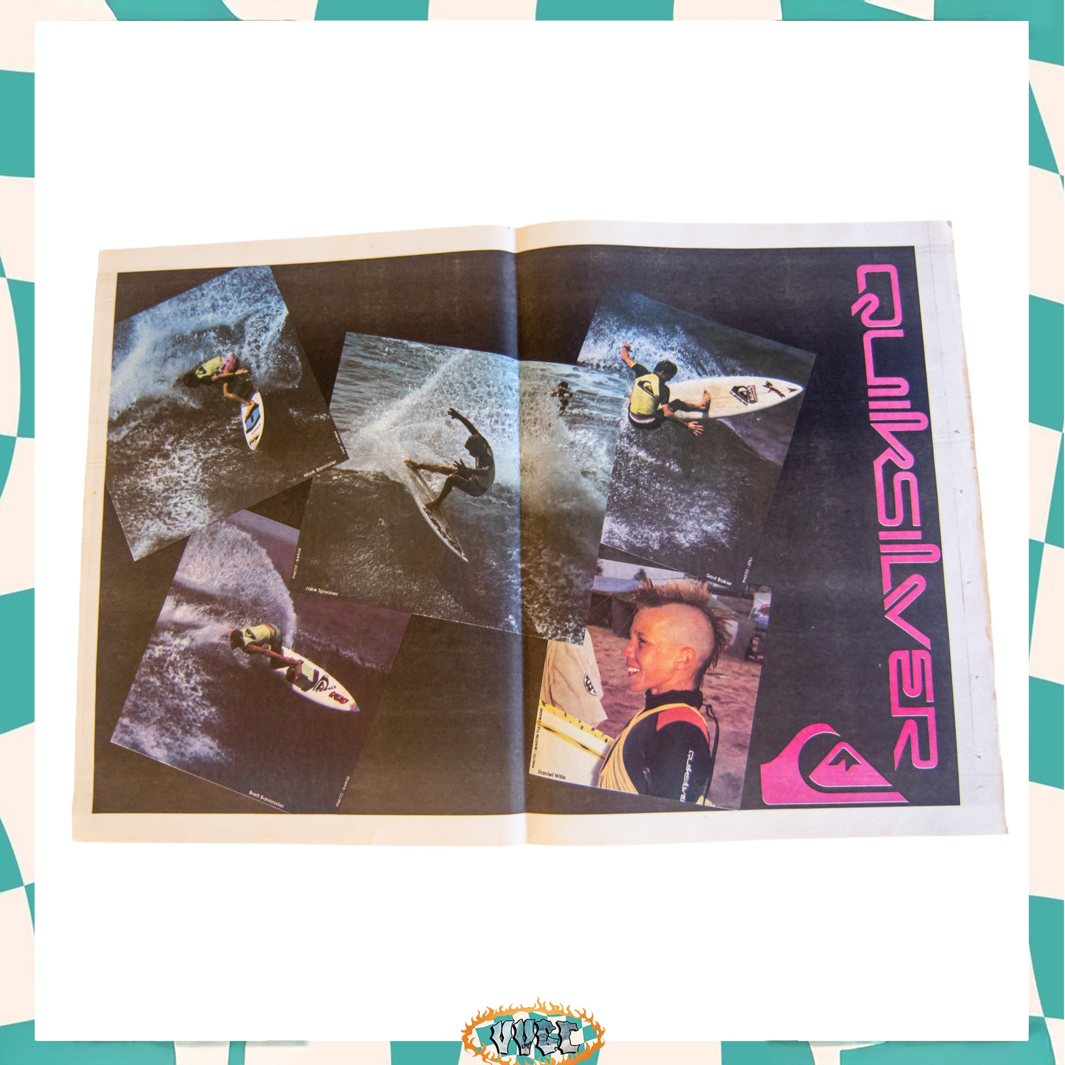 80's Quiksilver Poster