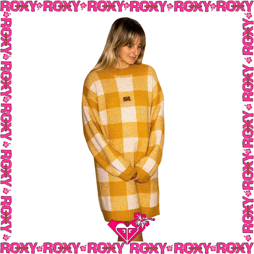 1990's Roxy Plaid Dress (M-L)