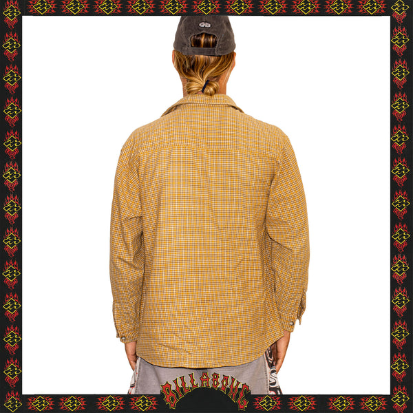 2001 Billabong Mustard L/S Overshirt (L)