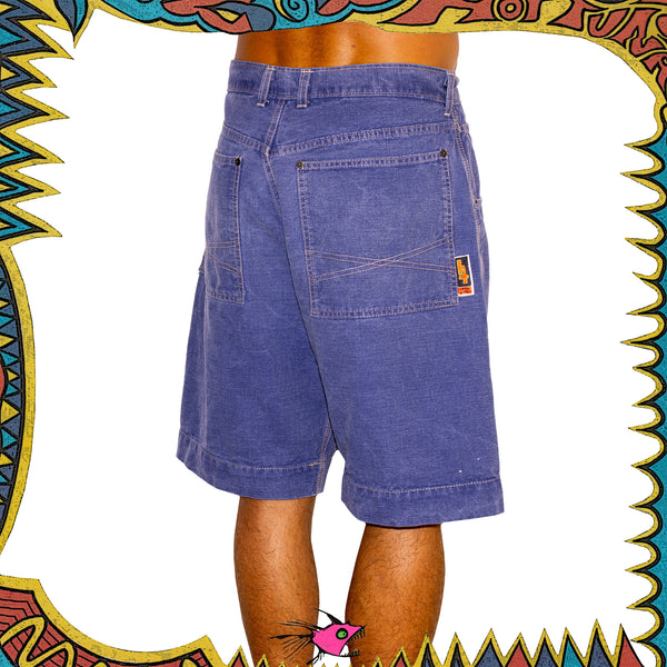 1990's Hot Tuna Graphic Denim Jorts (34") *Rare*