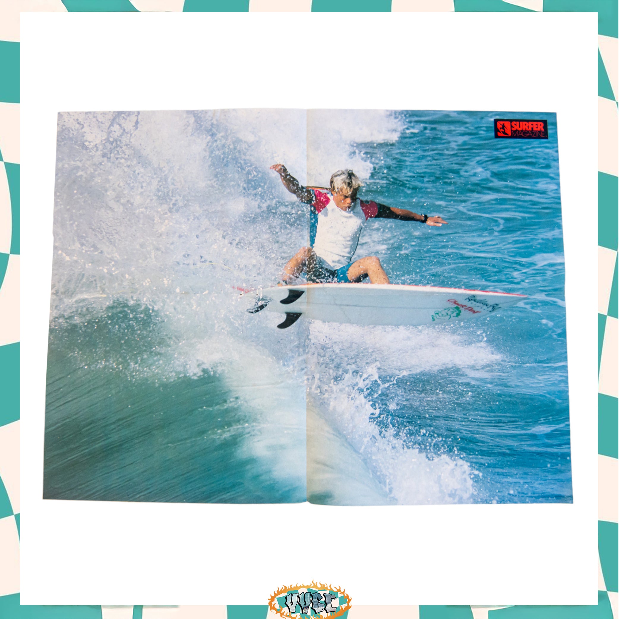 90's Surfing Magazine Poster