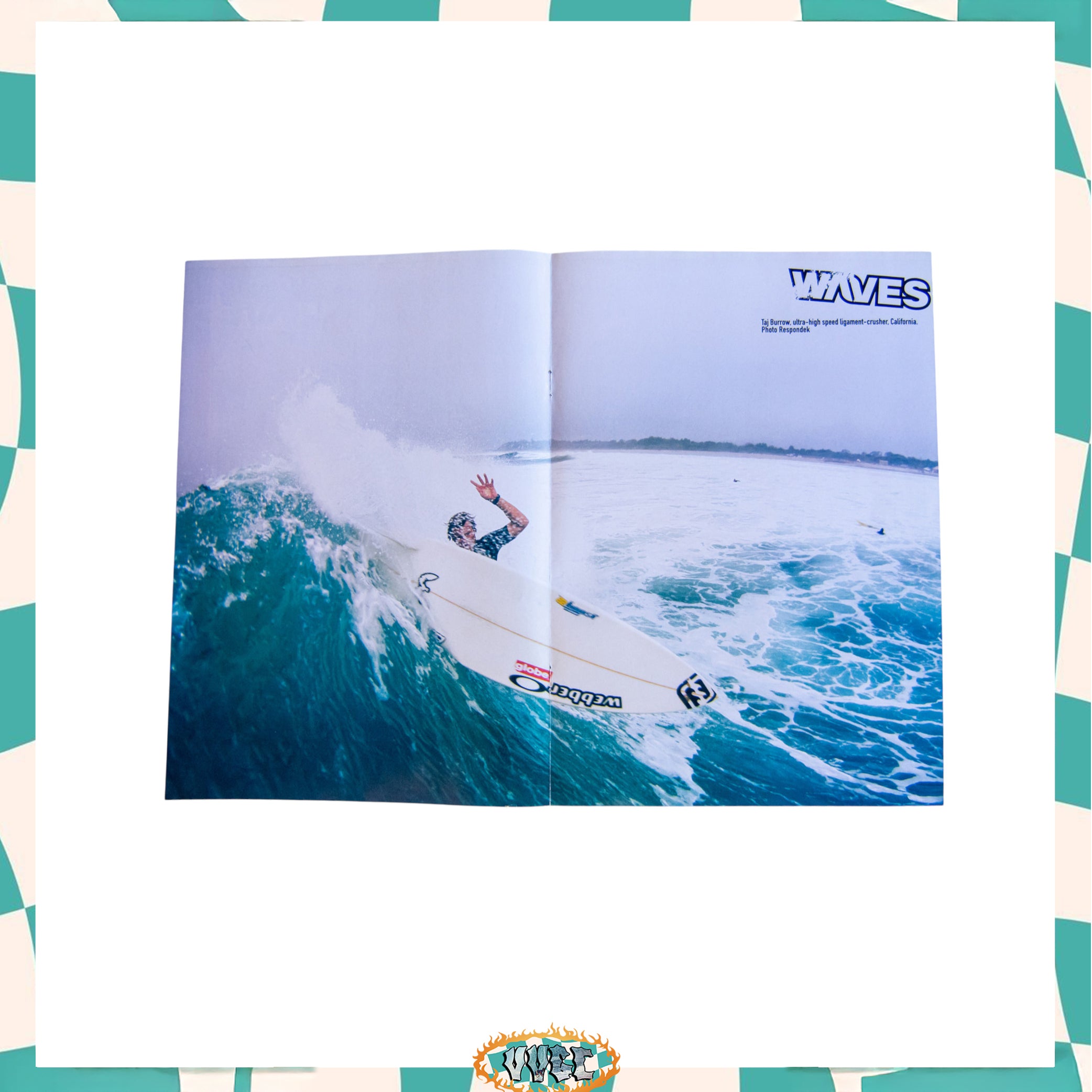 Y2K WAVES "Taj Burrow" Poster