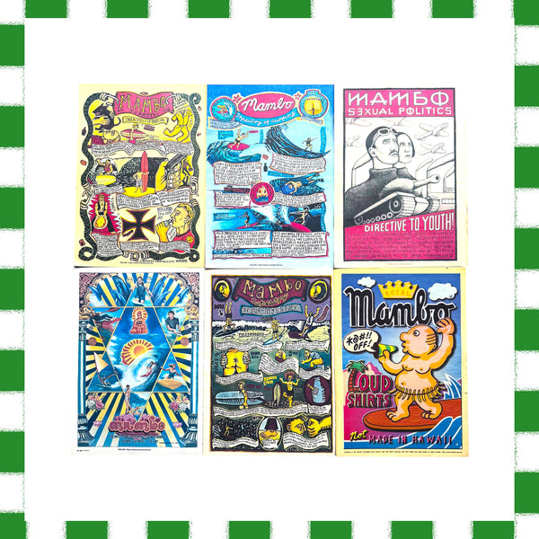 1990's Mambo Poster Bundle (A3)