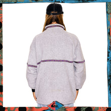 Load image into Gallery viewer, 1990&#39;s Quiksilver &quot;Logo Strip&quot; Fleece Quarter Zip Pullover (XL)
