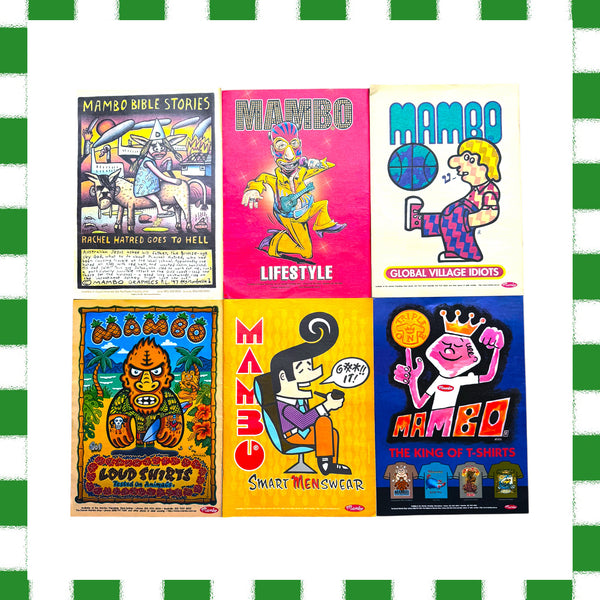 1990's Mambo Poster Bundle (A3)