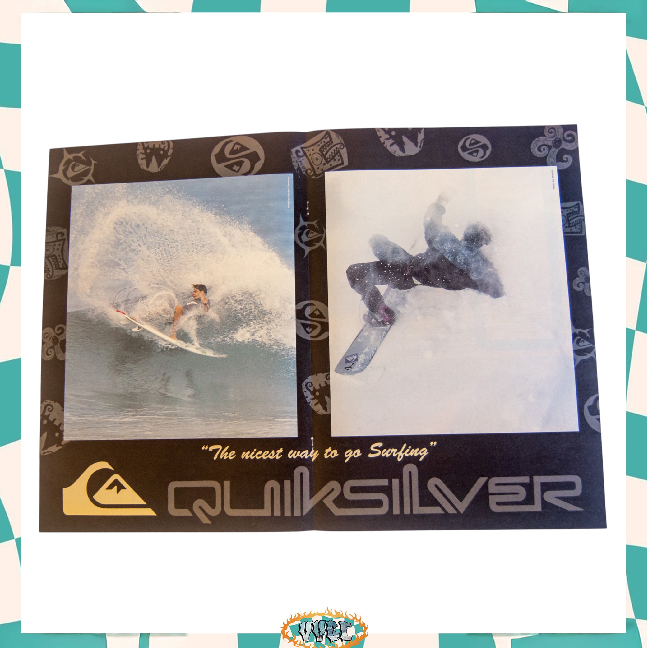 90's Quiksilver Poster