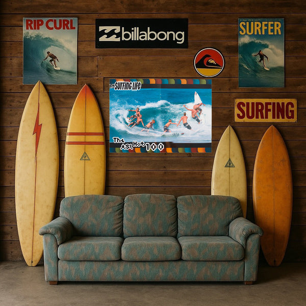 Y2K Surfing Life Magazine "Joel Parko" Poster (A3)