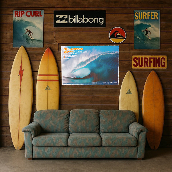 2002 Billabong Pro Teahupoo Poster (A3)