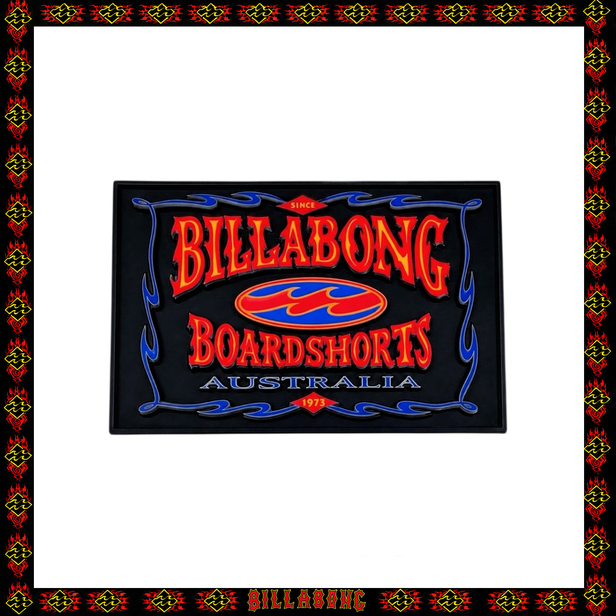 1993 Billabong "Boardshorts" Shop Display Sign