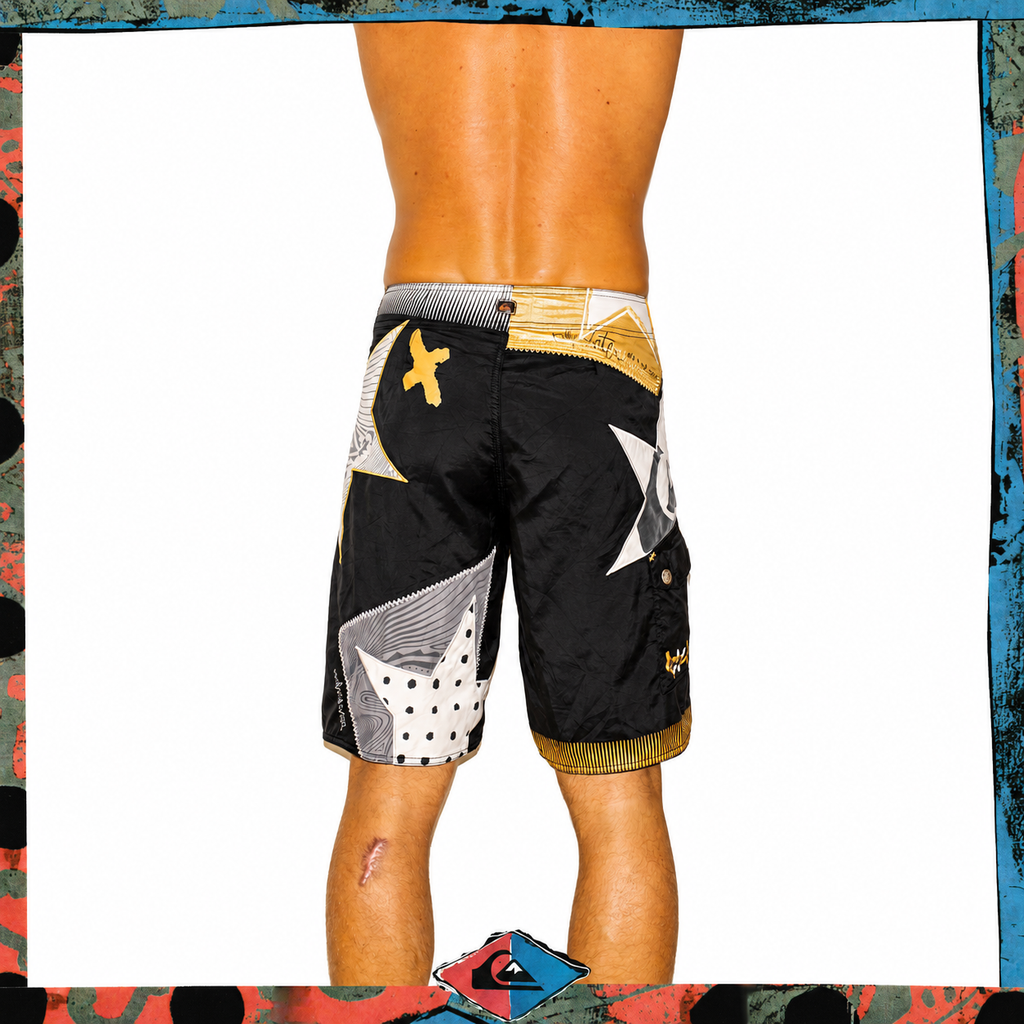 Y2K Quiksilver "Kelly Slater - 7x WC Signature Series" Boardies (32")