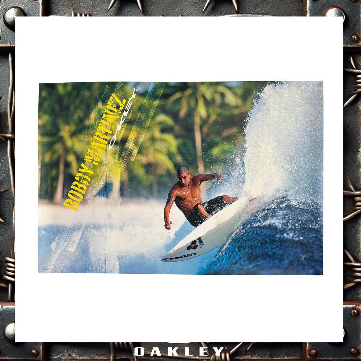 Y2K Oakley "Bobby Martinez" Giant Advertisement Poster (27"x40")