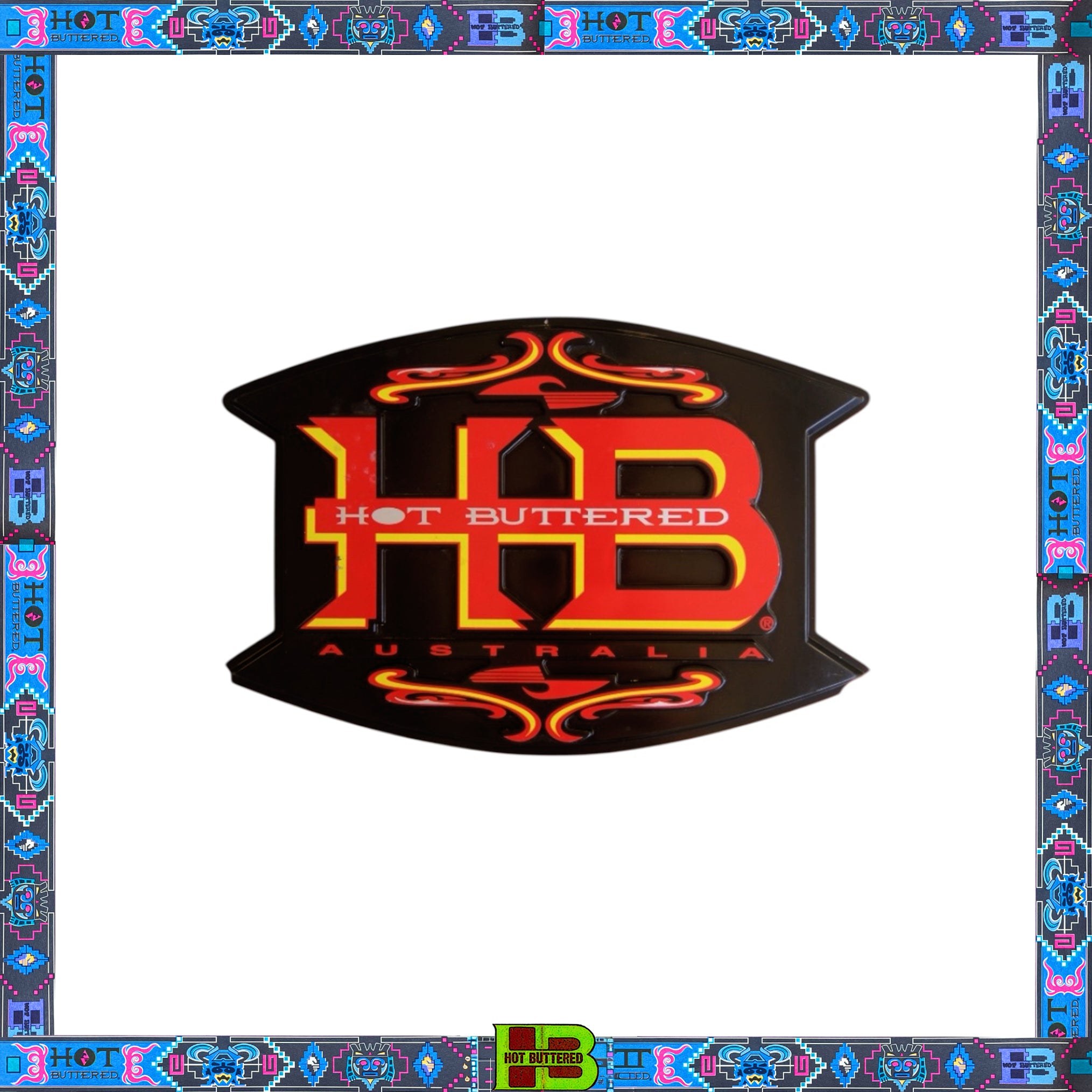 1995 Hot Buttered Shop Display Sign