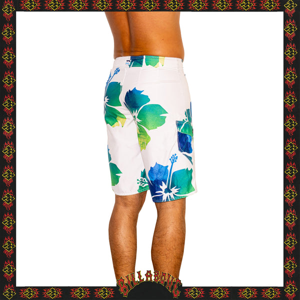 Y2K Billabong Supreme Suede Floral Boardshorts (28")