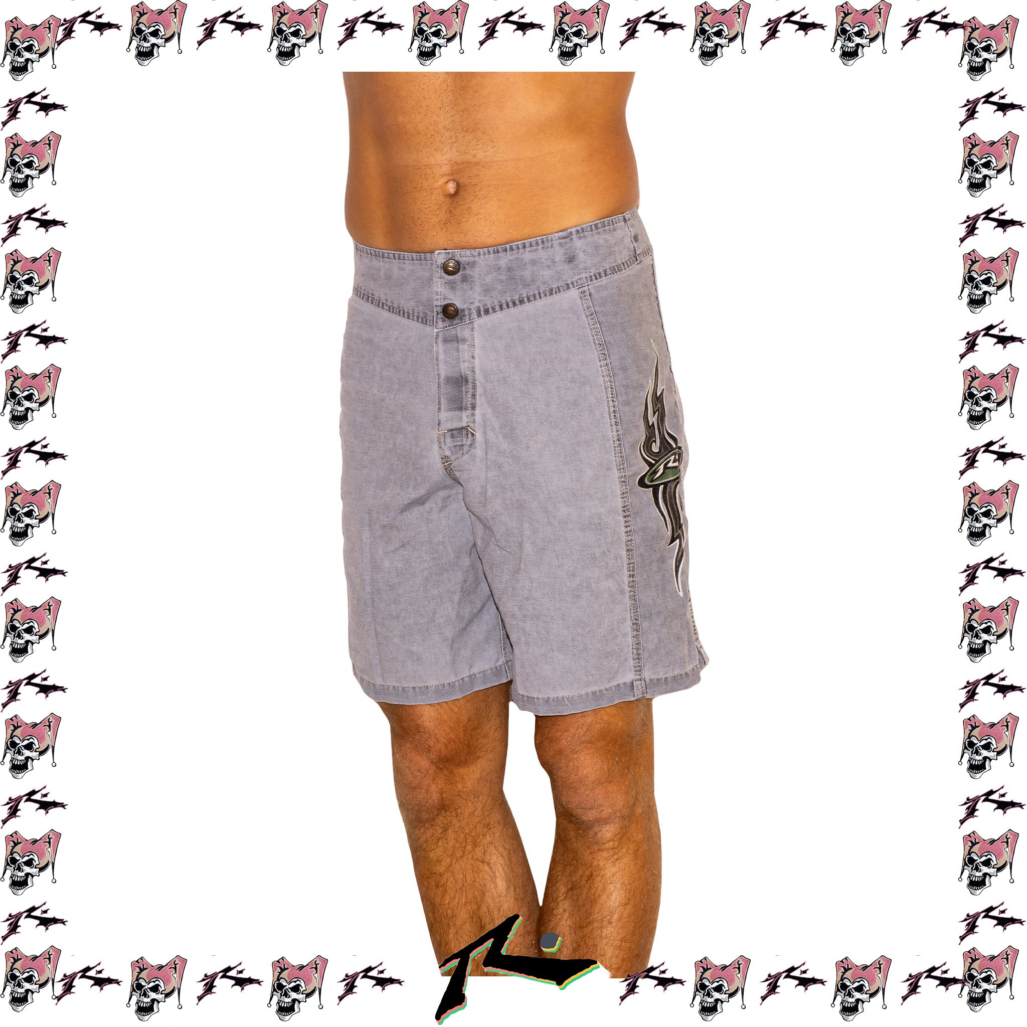 1990's Rusty Graphic Casual Shorts (29") *RARE*