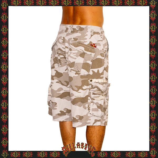 Y2K Billabong Camo Cargo Shorts (34")