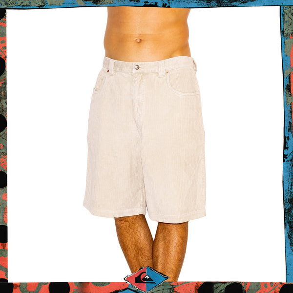 Y2K Quiksilver Thick Corduroy Shorts (34