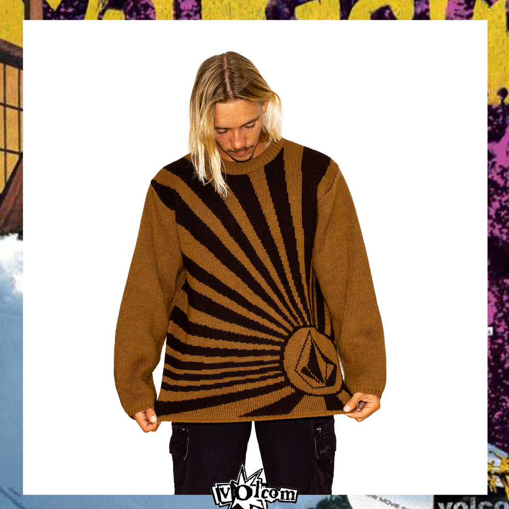 1990's Volcom Stone "Youth Liberation" Knit (L) *RARE*