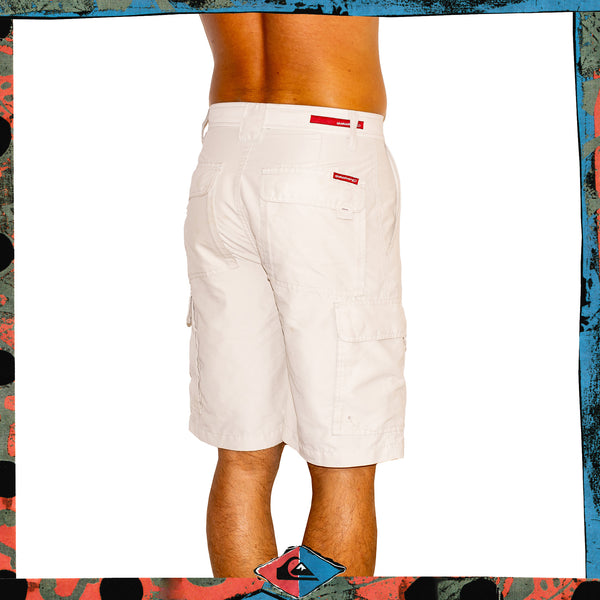 Y2K Quiksilver Poly Cargo Shorts (30")