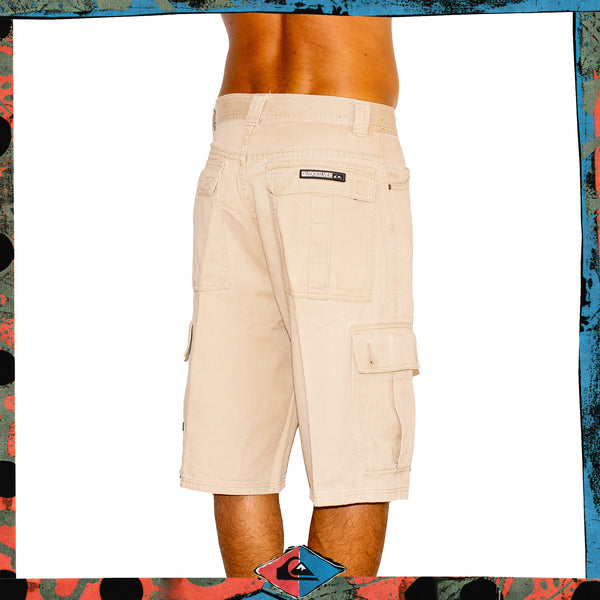 Y2K Quiksilver "Long Length" Cargo Shorts (32")