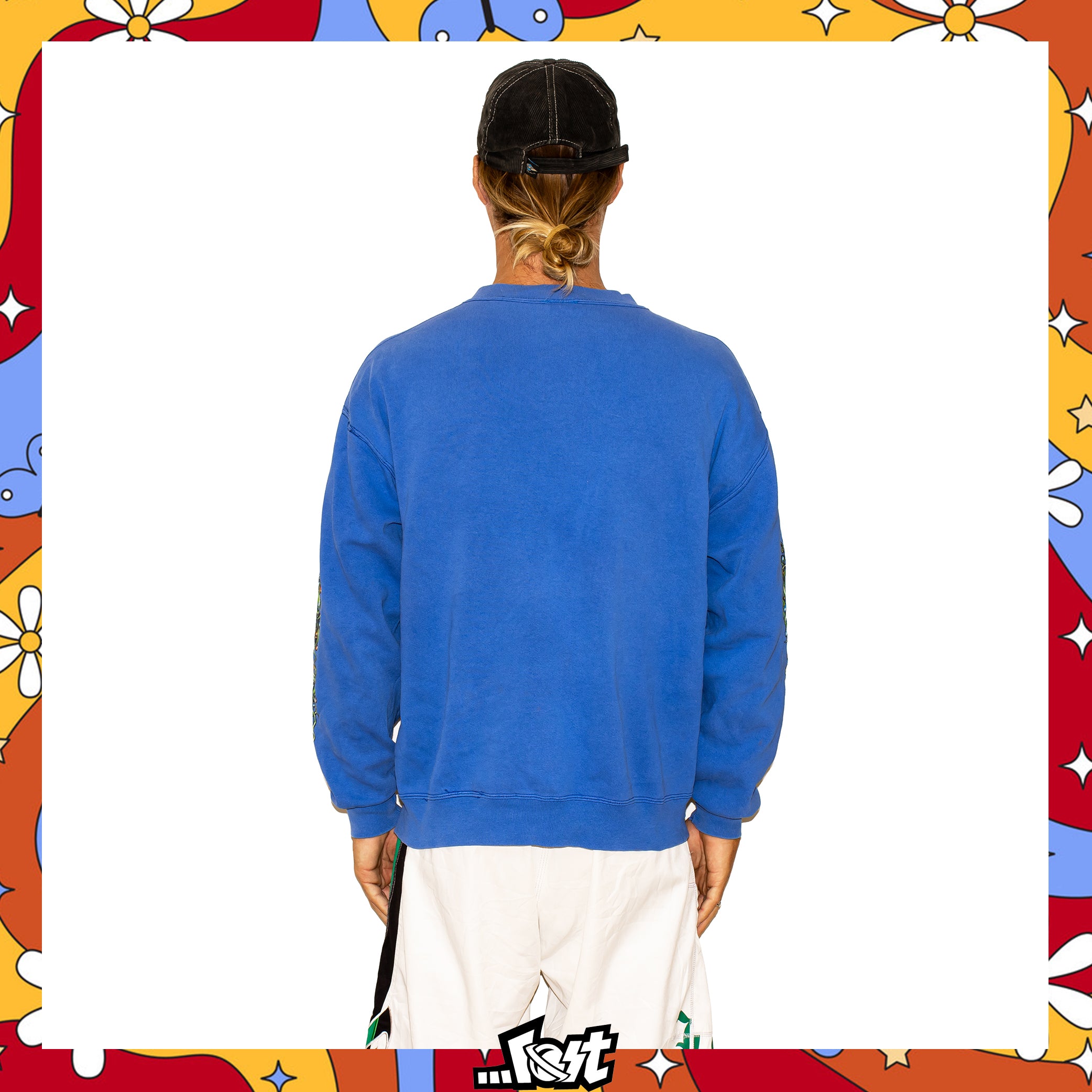 1990's Lost Enterprises "Triple Hit" Crewneck Sweatshirt (L) *RARE*