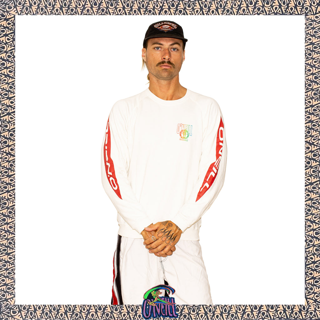 1980's O'Neill "Triple Hit" Crewneck Sweatshirt (M)