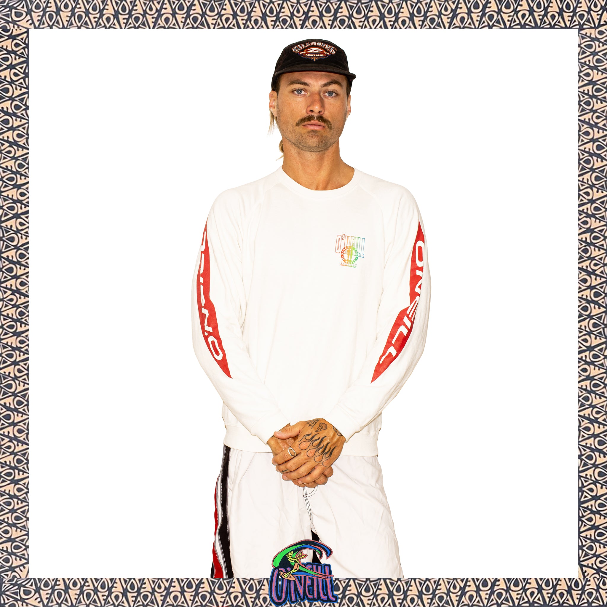 1980's O'Neill "Triple Hit" Crewneck Sweatshirt (M)