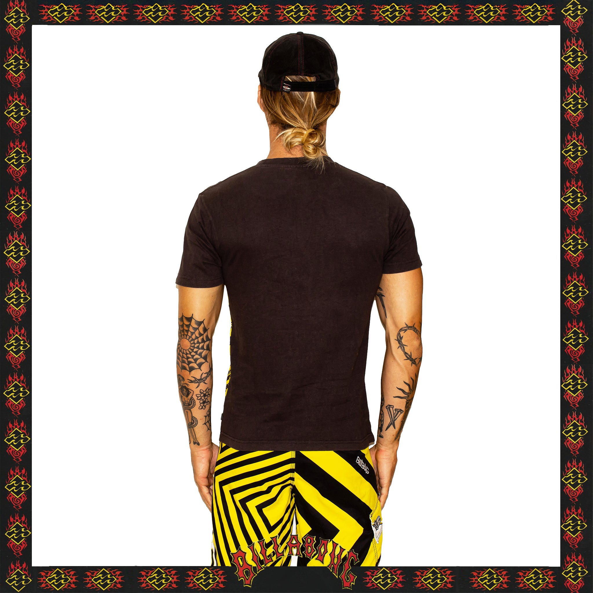 Y2K Billabong "Taj Burrow - Teeb 3" Graphic Tee (M)