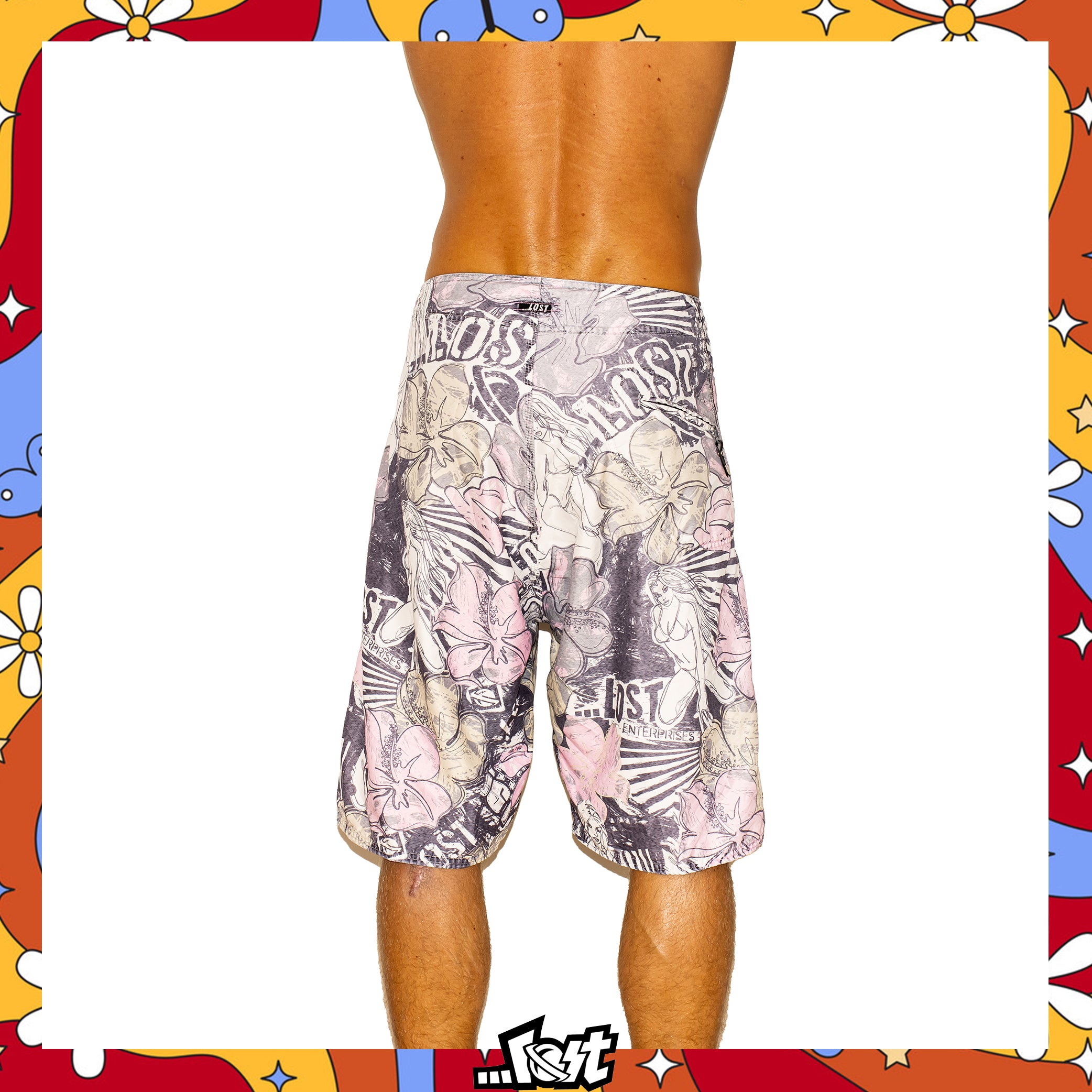 Y2K Lost Enterprises Mayham Boardies (36")