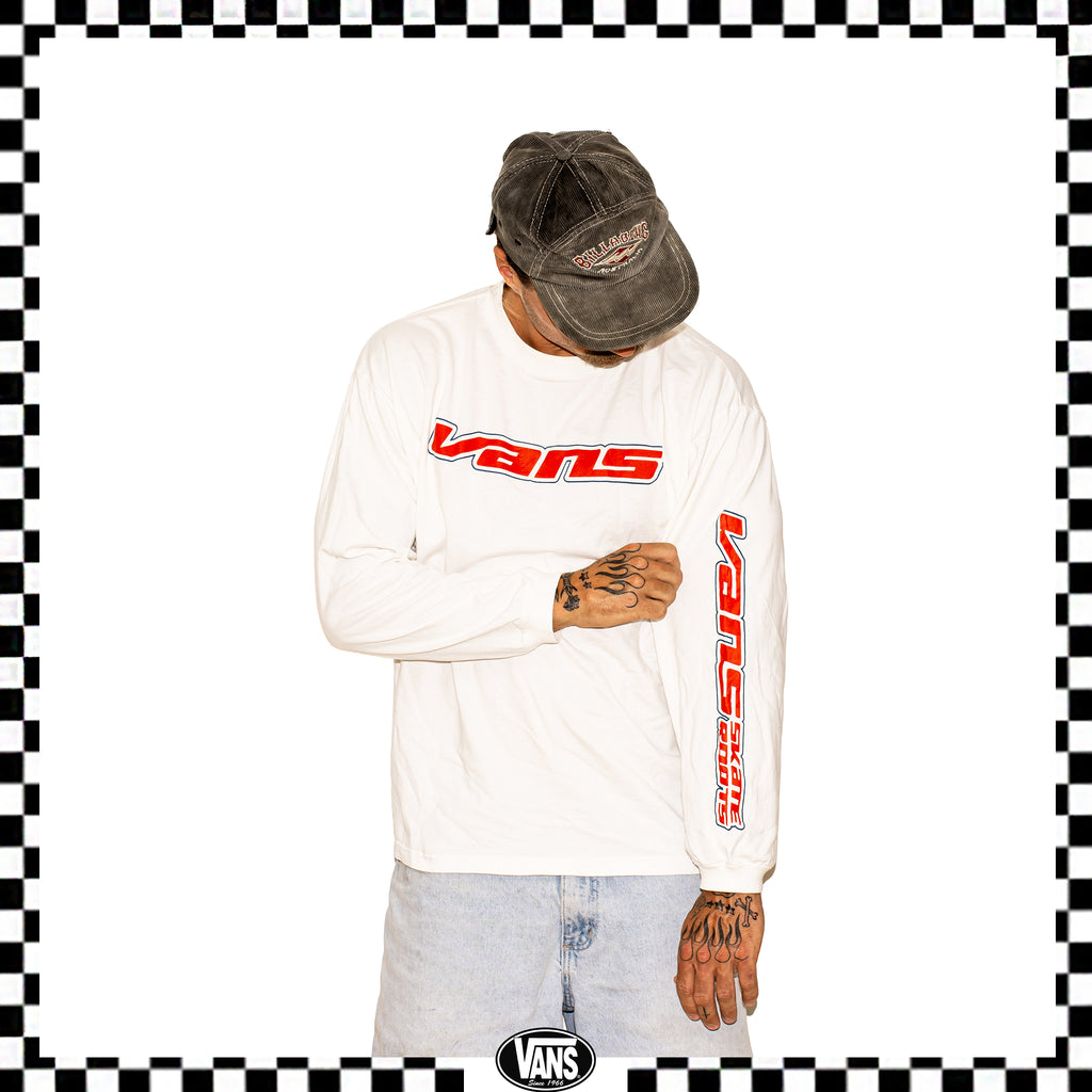 Y2K Vans Off The Wall L/S Tee (XL)