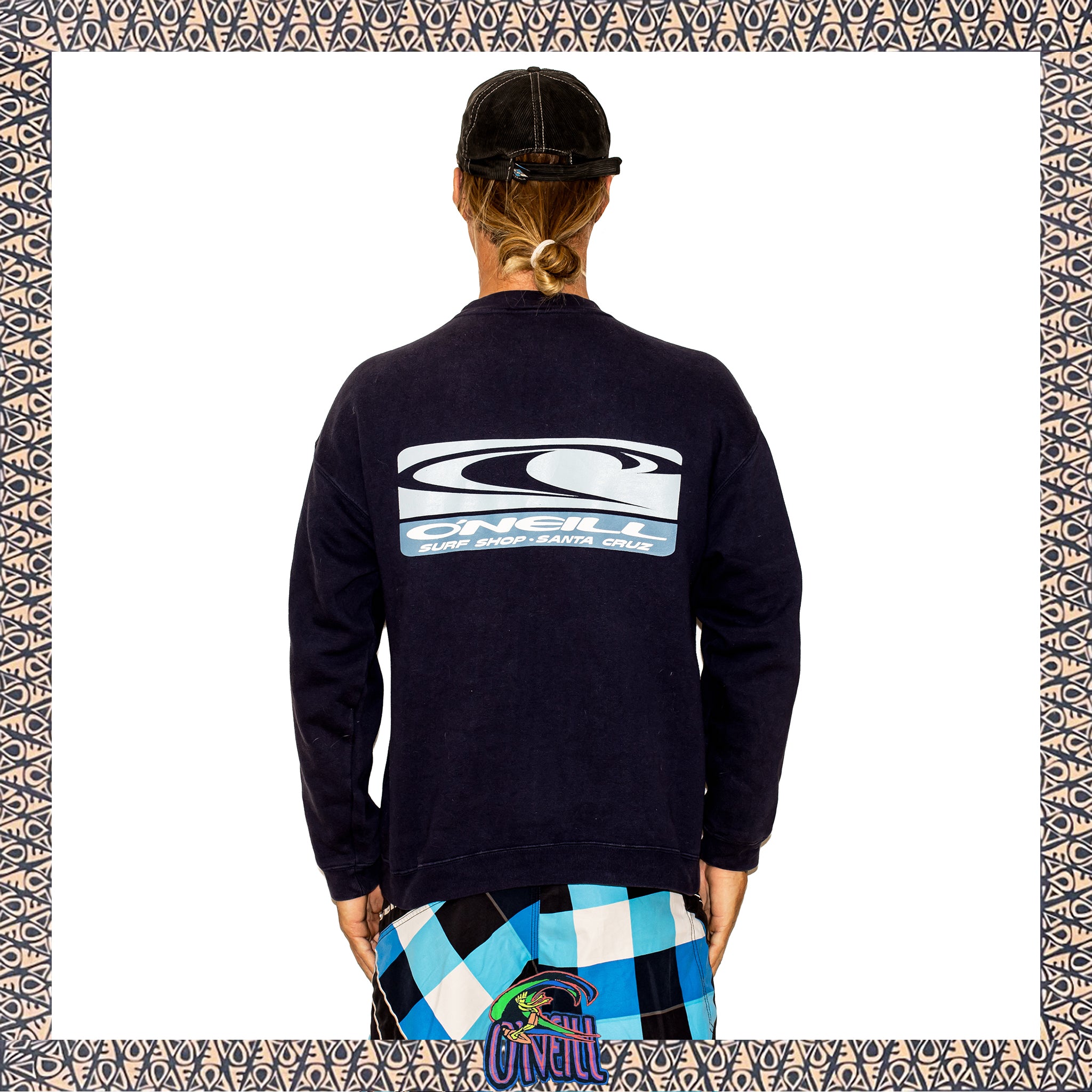 1990's O'Neill Graphic Crewneck Sweatshirt (L)